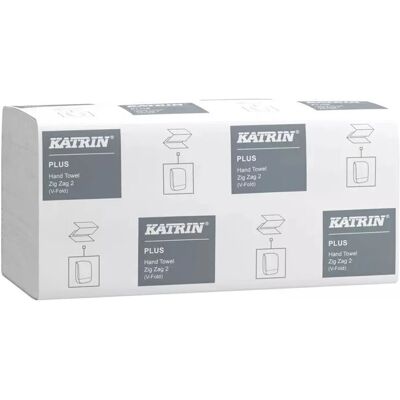 Katrin 85040 Papierhandtücher - Weiß - 200 Blätter Katrin 85040 Papierhandtücher - Weiß - 200 Blätter