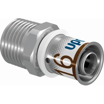 Uponor S-Press Plus Rørfitting 16 x R 1/2 Uponor S-Press Plus Rørfitting 16 x R 1/2