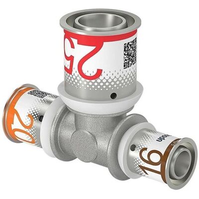 Uponor S-Press PLUS T-Stück 20x25x16 mm - Fitting Uponor S-Press PLUS T-Stück 20x25x16 mm - Fitting