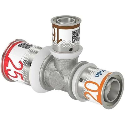 Uponor S-Press Plus T-Reduktion 25x16x20mm - Fitting Uponor S-Press Plus T-Reduktion 25x16x20mm - Fitting