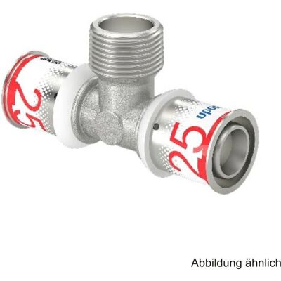 Uponor S-Press PLUS T-stykke 25x3/4 - Rørfitting Uponor S-Press PLUS T-stykke 25x3/4 - Rørfitting