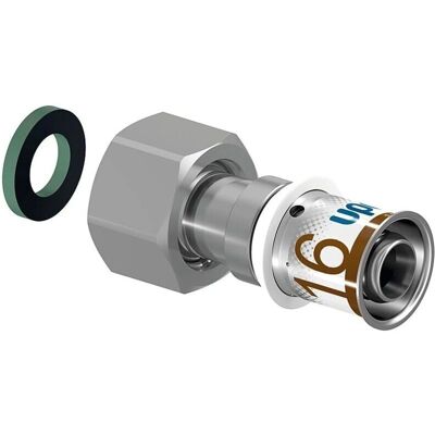 Uponor S-Press PLUS Messing Wandarmatur 32 x G 1 1/4 - Rohrfitting Uponor S-Press PLUS Messing Wandarmatur 32 x G 1 1/4 - Rohrfitting