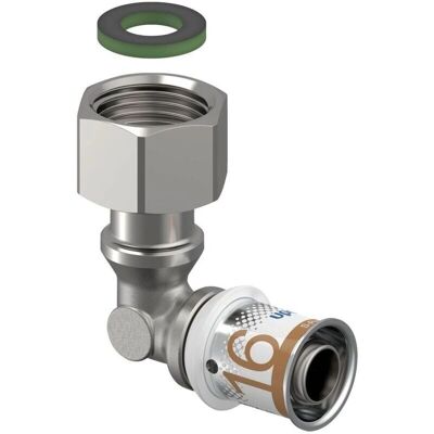 Raccordo Uponor - Ottone 16mm - Connessione rapida con test di sicurezza Raccordo Uponor - Ottone 16mm - Connessione rapida con test di sicurezza