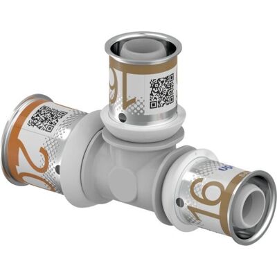Uponor Modell 1039949 PPSU Reduzier-T-Stück - Rohrverbindung Uponor Modell 1039949 PPSU Reduzier-T-Stück - Rohrverbindung