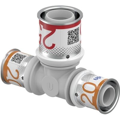 Uponor S-Press PLUS PPSU 20x25x20mm - Sanitetsinstallationstilbehør Uponor S-Press PLUS PPSU 20x25x20mm - Sanitetsinstallationstilbehør