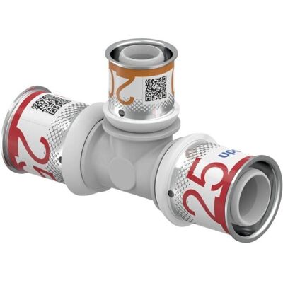 Uponor PPSU 25x20x25 mm Rørfitting - S-Press PLUS Uponor PPSU 25x20x25 mm Rørfitting - S-Press PLUS