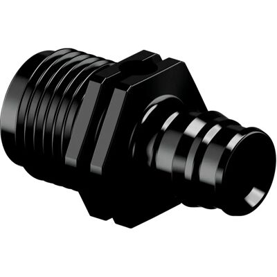 Uponor Sort PPSU 16-1/2" Rørfitting - Fitting Uponor Sort PPSU 16-1/2" Rørfitting - Fitting