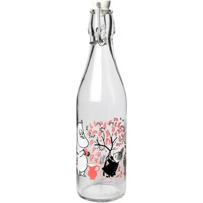 Muurla Moomin Carry Glassflaske - 5 dl med patentflaske Muurla Moomin Carry Glassflaske - 5 dl med patentflaske