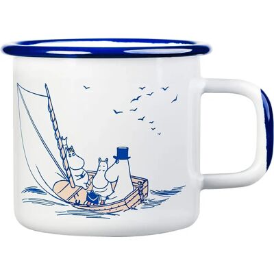 Muurla Kubek Muurla Muminki Sailors 370 ml - Emaljekopp Muurla Kubek Muurla Muminki Sailors 370 ml - Emaljekopp