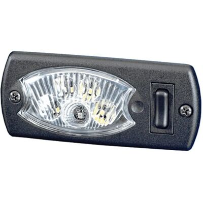 Hella VESTA5 Belső Világítás - Fekete, LED, 24V Hella VESTA5 Belső Világítás - Fekete, LED, 24V