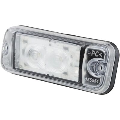 Hella Positionsleuchte 24V - LED Frontblinker - Schwarz Hella Positionsleuchte 24V - LED Frontblinker - Schwarz