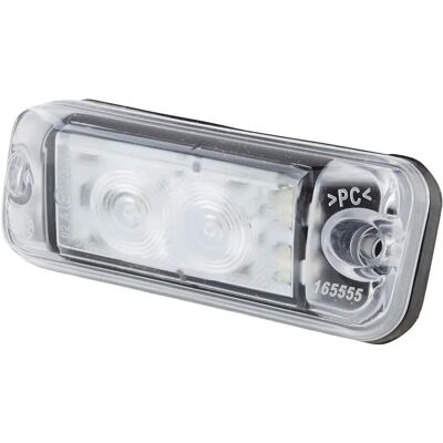 Hella Model 2pf009514011 - Position Light, Black, LED, 24V Hella Model 2pf009514011 - Position Light, Black, LED, 24V