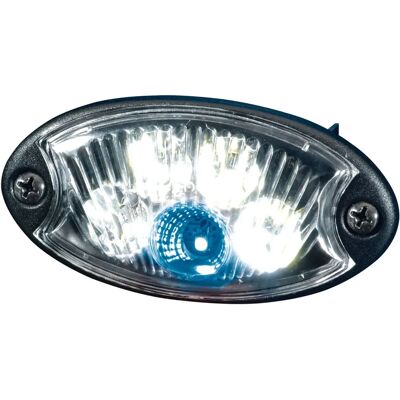 Hella Černé Vnitřní Světlo Mini OvalLED - RHD/LHD Hella Černé Vnitřní Světlo Mini OvalLED - RHD/LHD