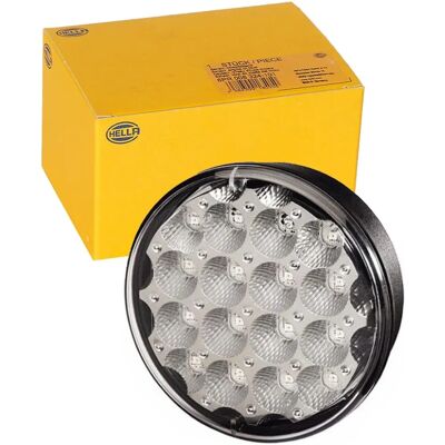 Hella Takainen sumuvalo - LED - Musta - Oikea/Vasen - 12V/24V Hella Takainen sumuvalo - LED - Musta - Oikea/Vasen - 12V/24V