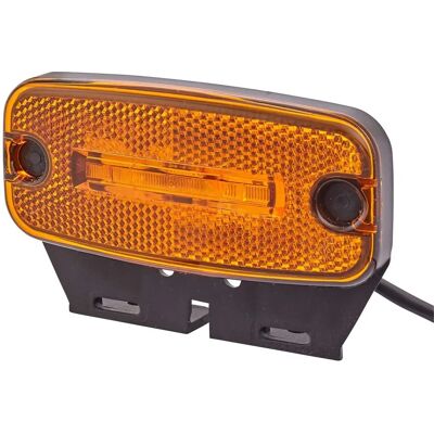Hella Modell 345 600-061 Schwarze Seitenmarkierungsleuchte - LED, 12V, Seitlicher Anbau Hella Modell 345 600-061 Schwarze Seitenmarkierungsleuchte - LED, 12V, Seitlicher Anbau