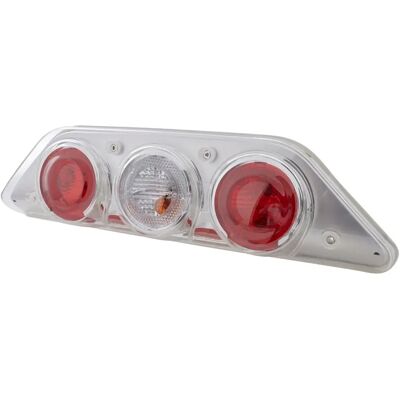 Hella 12V Halogen Baklykt - Høyre side, Flere funksjoner, Svart hus Hella 12V Halogen Baklykt - Høyre side, Flere funksjoner, Svart hus