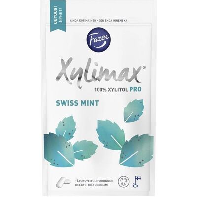 Fazer - Xylimax Sweet Mint - 80 g - Täyksylitolipurukumi Fazer - Xylimax Sweet Mint - 80 g - Täyksylitolipurukumi