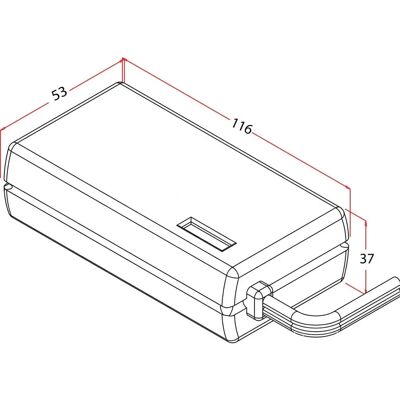 Assa Abloy - EA 700 - 12V DC - 5A - alimentation CC - Publicité Assa Abloy - EA 700 - 12V DC - 5A - alimentation CC - Publicité