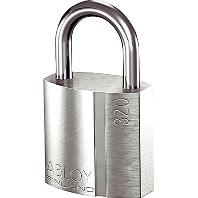 Abloy PL320C - Hänglås - Rustfritt stål - Messing - 20mm Abloy PL320C - Hänglås - Rustfritt stål - Messing - 20mm