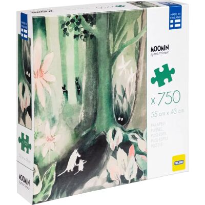 Peliko Moomin puzzle 750 pièces Grande Inondation - Publicité Peliko Moomin puzzle 750 pièces Grande Inondation - Publicité