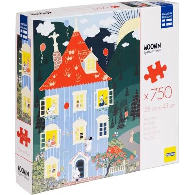 Peliko Muumi puzzle 750 pièces Maison Moomin - Publicité Peliko Muumi puzzle 750 pièces Maison Moomin - Publicité