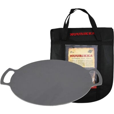 Muurikka Teräspannu 48cm Mukana Kantolaukku - Retkeily & Ulkoilmaelämä Muurikka Teräspannu 48cm Mukana Kantolaukku - Retkeily & Ulkoilmaelämä