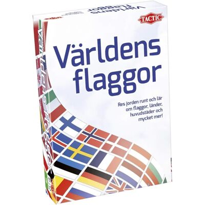 Tactic Sverige Världens flaggor - Brädspel Tactic Sverige Världens flaggor - Brädspel