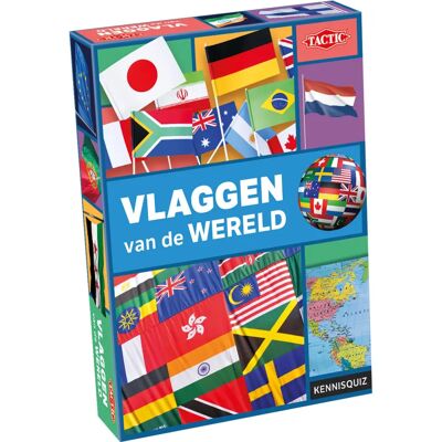 Tactic Jeu de Plateau Flags du Monde - Éducatif 8+ Tactic Jeu de Plateau Flags du Monde - Éducatif 8+