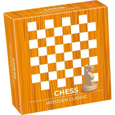 Jeu d'échecs en bois Tactic 14024 - Jeu de société classique - Publicité Jeu d'échecs en bois Tactic 14024 - Jeu de société classique - Publicité
