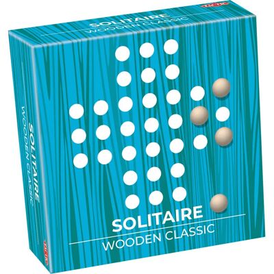 Tactic Holz Solitaire Brettspiel für Kinder - Strategie & Spaß Tactic Holz Solitaire Brettspiel für Kinder - Strategie & Spaß