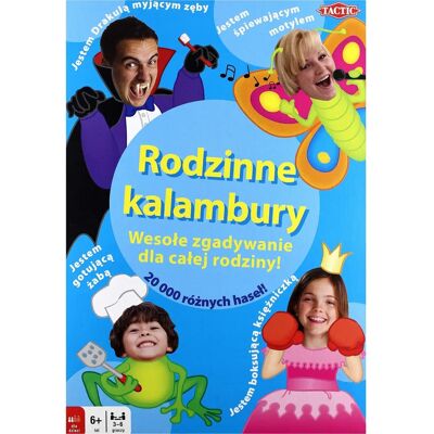 Tactic Familien-Scharaden-Spiel - Familienspiel für Kinder und Erwachsene Tactic Familien-Scharaden-Spiel - Familienspiel für Kinder und Erwachsene