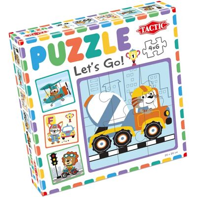 TACTIC 56666 Puzzle - 4x6 Kinder Schiff TACTIC 56666 Puzzle - 4x6 Kinder Schiff