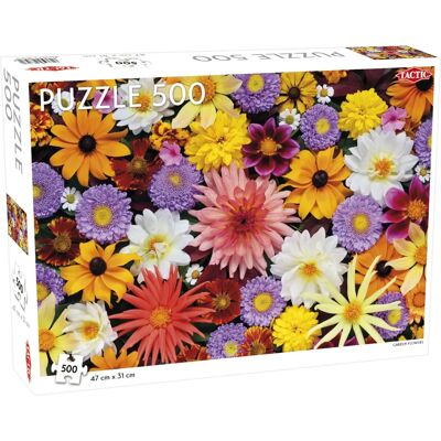 Tactic Gartenblumen Puzzle - 500 Teile für 8+ Jahre Tactic Gartenblumen Puzzle - 500 Teile für 8+ Jahre