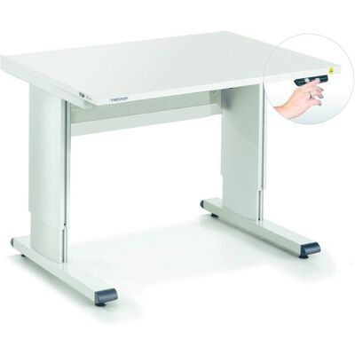 Treston WB818 EL Arbeitstisch - Groß, elektrisch höhenverstellbar, grau Treston WB818 EL Arbeitstisch - Groß, elektrisch höhenverstellbar, grau