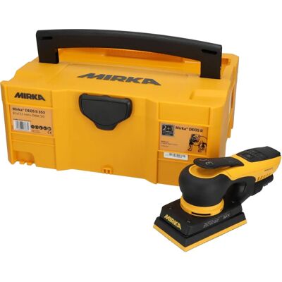 MIRKA Deos 353 Exzenterschleifer - 81x133mm, Bluetooth, Staubfrei MIRKA Deos 353 Exzenterschleifer - 81x133mm, Bluetooth, Staubfrei