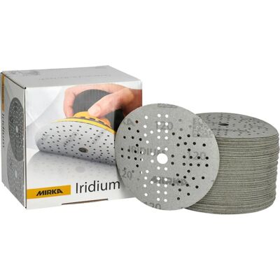 Mirka Iridium 125mm Grip Grain 120 - Abrasive Mirka Iridium 125mm Grip Grain 120 - Abrasive