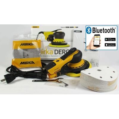MIRKA Deros 625CV - Bluetooth, orbit 150mm, 2,5mm - Excentrische schuurmachine MIRKA Deros 625CV - Bluetooth, orbit 150mm, 2,5mm - Excentrische schuurmachine