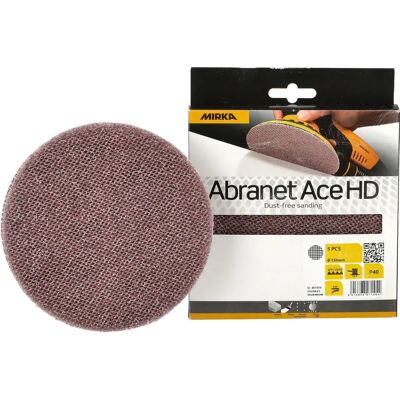 MIRKA Abranet Ace hd Dischi - Rete abrasiva Ø 150mm - P40 MIRKA Abranet Ace hd Dischi - Rete abrasiva Ø 150mm - P40
