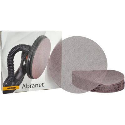 Mirka Abranet Bezpyłowe Dyski Szlifujące 225mm P150 Mirka Abranet Bezpyłowe Dyski Szlifujące 225mm P150