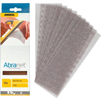 MIRKA ABRANET 80x230mm Grip K180 - Abrasive Sheets MIRKA ABRANET 80x230mm Grip K180 - Abrasive Sheets