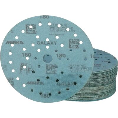 Mirka Galaxy Abrasive Disc - 150mm, Ceramic, Multi-fit, Metal/wood Mirka Galaxy Abrasive Disc - 150mm, Ceramic, Multi-fit, Metal/wood