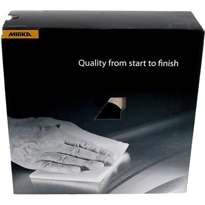 Mirka Goldflex Soft P500 Feuilles Abrasives - Tampon à main pour Ponçage à Sec Mirka Goldflex Soft P500 Feuilles Abrasives - Tampon à main pour Ponçage à Sec