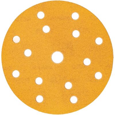 Mirka Gold Schleifscheibe 150mm Griff 15T, Korn 80 - Schleifscheibe Mirka Gold Schleifscheibe 150mm Griff 15T, Korn 80 - Schleifscheibe