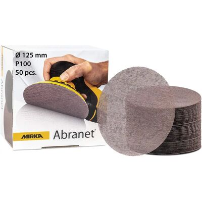 Mirka GmbH Abranet Slipkopp 125mm - Korn P100 Mirka GmbH Abranet Slipkopp 125mm - Korn P100