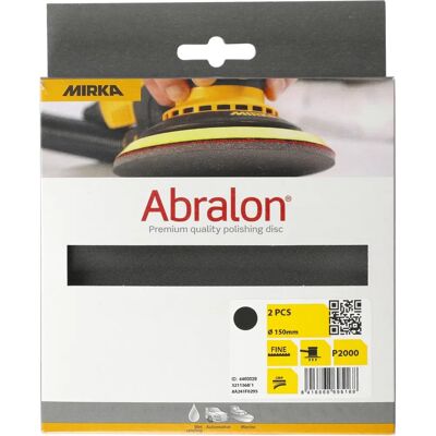 Mirka P2000 Abralon Csiszolópad - Kézi és gépi csiszoláshoz Mirka P2000 Abralon Csiszolópad - Kézi és gépi csiszoláshoz