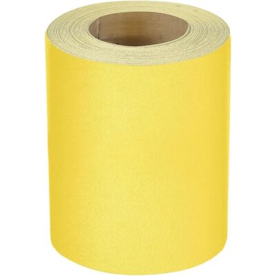 Mirka Yellow Abrasive Paper Roll - P120 - Sanding of Wood, Paint, Stucco Mirka Yellow Abrasive Paper Roll - P120 - Sanding of Wood, Paint, Stucco