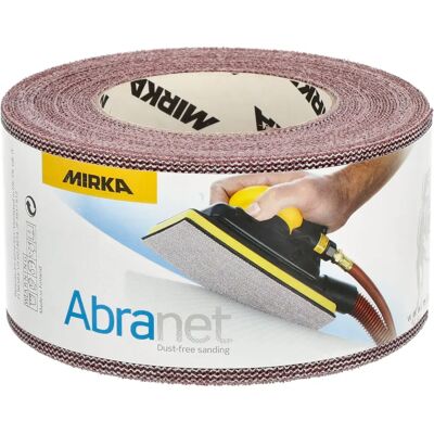 MIRKA Abranet Mesh Rolle 75mm x 10m - Schleifrolle für Holz, Lack, Kunststoff MIRKA Abranet Mesh Rolle 75mm x 10m - Schleifrolle für Holz, Lack, Kunststoff