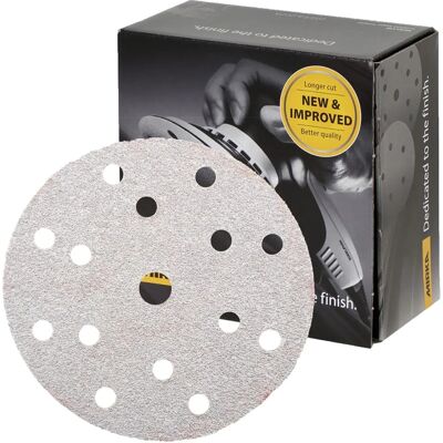 Mirka Basecut Velro 150mm P40 dischi di levigatura Mirka Basecut Velro 150mm P40 dischi di levigatura
