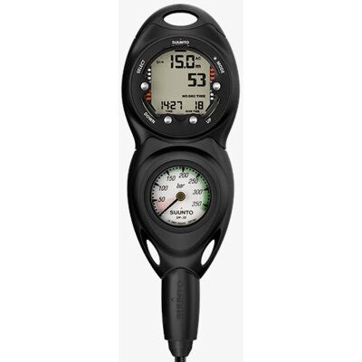 Suunto CB 2 In Line/300/Zoop Novo - Consola de buceo con manómetro Suunto CB 2 In Line/300/Zoop Novo - Consola de buceo con manómetro