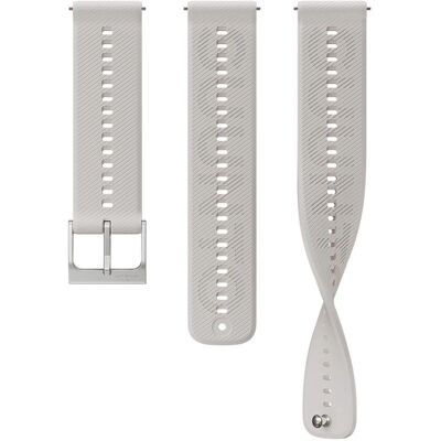Suunto - SS051212000 - Gris - Silicone - Bracelet montre connectée Suunto - SS051212000 - Gris - Silicone - Bracelet montre connectée